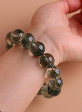 17MM稀少大颗无红皮绿幽灵金字塔