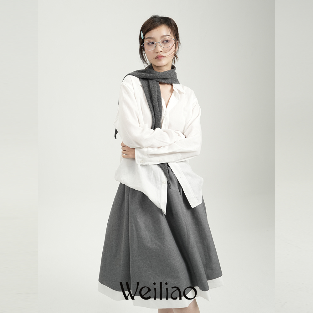 三角围脖尉了纯色尖角百搭可爱冬