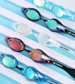 英发防水防雾炫彩镀膜成人游泳镜 男女Y2600AFV 电镀防雾防紫外线