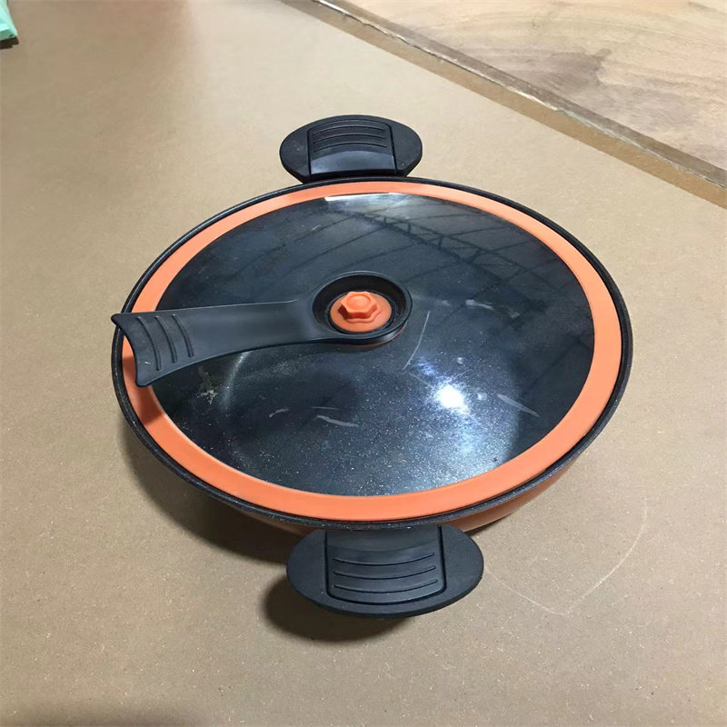 康佳好物煤气灶电磁炉通用炖煮汤锅多功能微压锅可视化单手锅盖