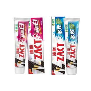 日本LION狮王ZACT渍脱牙膏超亮白150g去除烟渍含氟清新口气氟薄荷