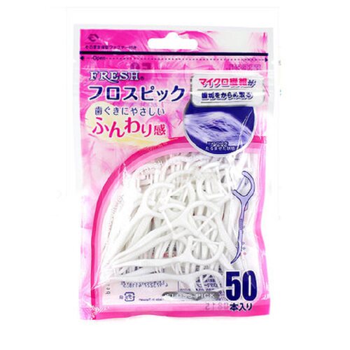 日本丹特博遇水膨胀牙线棒台湾产