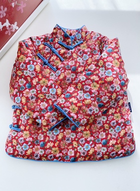 Warm Buds 儿童中式羽绒服年服英国进口Liberty面料