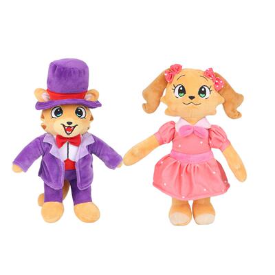 网红跨境Giggleland Plush Elliot毛绒公仔游戏周边卡通玩偶