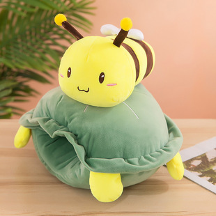 抖音网红龟蜜公仔玩偶大乌龟壳抱枕毛绒玩具蜜蜂娃娃儿童女生礼物