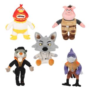 跨境新品 Bad Guys 2坏蛋联盟2毛绒公仔电影周边卡通玩偶 The
