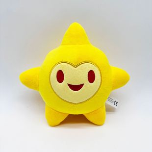 跨境ウィッシュ plush星愿可爱星星毛绒玩具公仔动画周边 wish