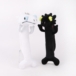 网红创意恶搞Toothless Dancing Plush可爱无牙仔龙毛绒玩具公仔