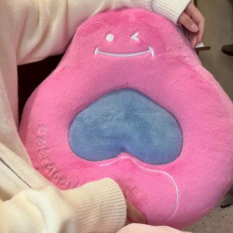 跨境天使拥抱爱暖手捂抱枕午睡玩偶毛绒玩具表白神器情人节礼物