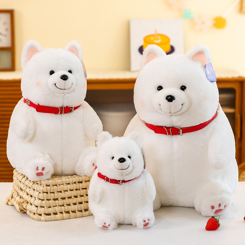 可爱创意耶耶狗犬公仔毛绒玩具仿真布娃娃小熊毛绒玩偶送女生礼物