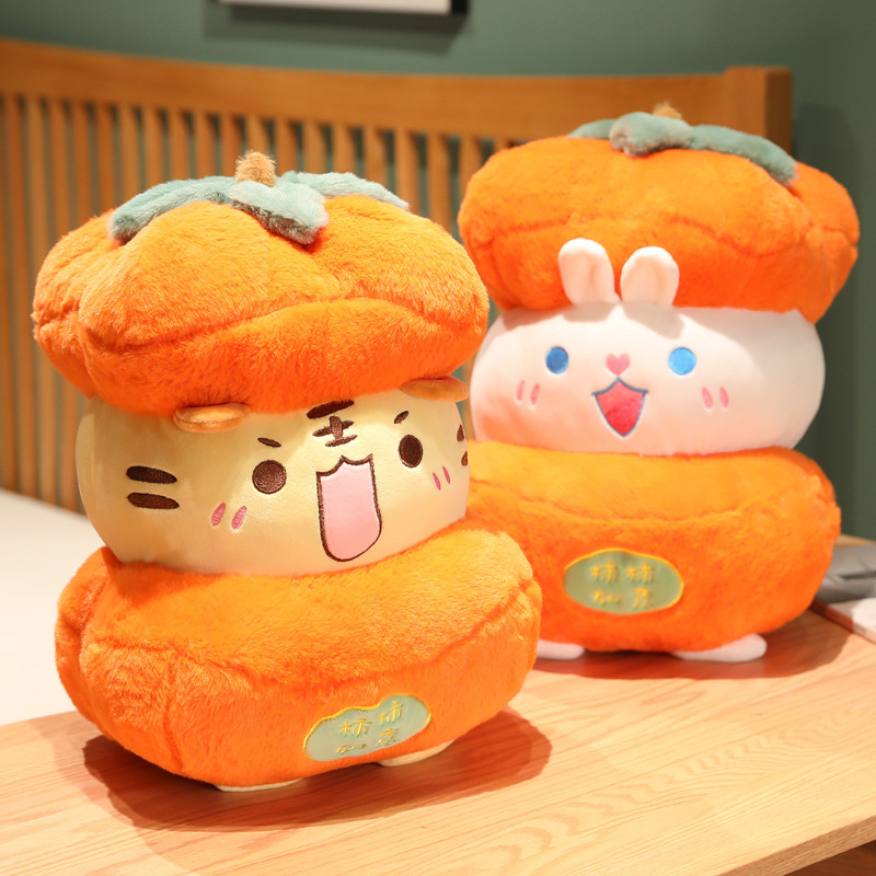 网红事事如意动物毛绒玩具公仔