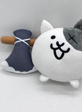 跨境网红卡通battle cats plush 战斗猫毛绒玩具公仔玩偶游戏周边