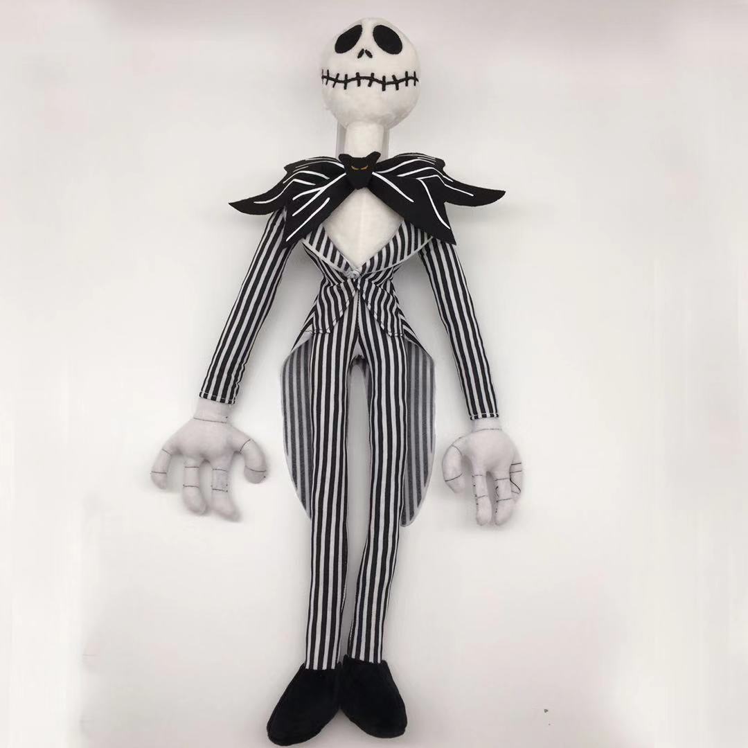 50CM圣诞夜骷髅怪 搞怪 南瓜王杰克 魔鬼骷髅头恶搞玩具公仔