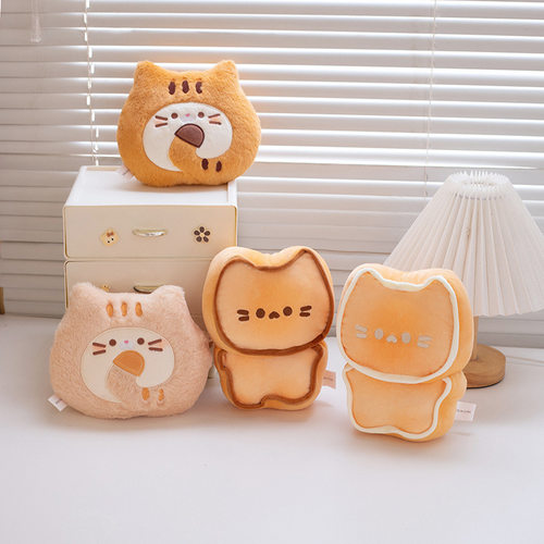 可爱猫咪饼干毛绒玩具公仔礼物