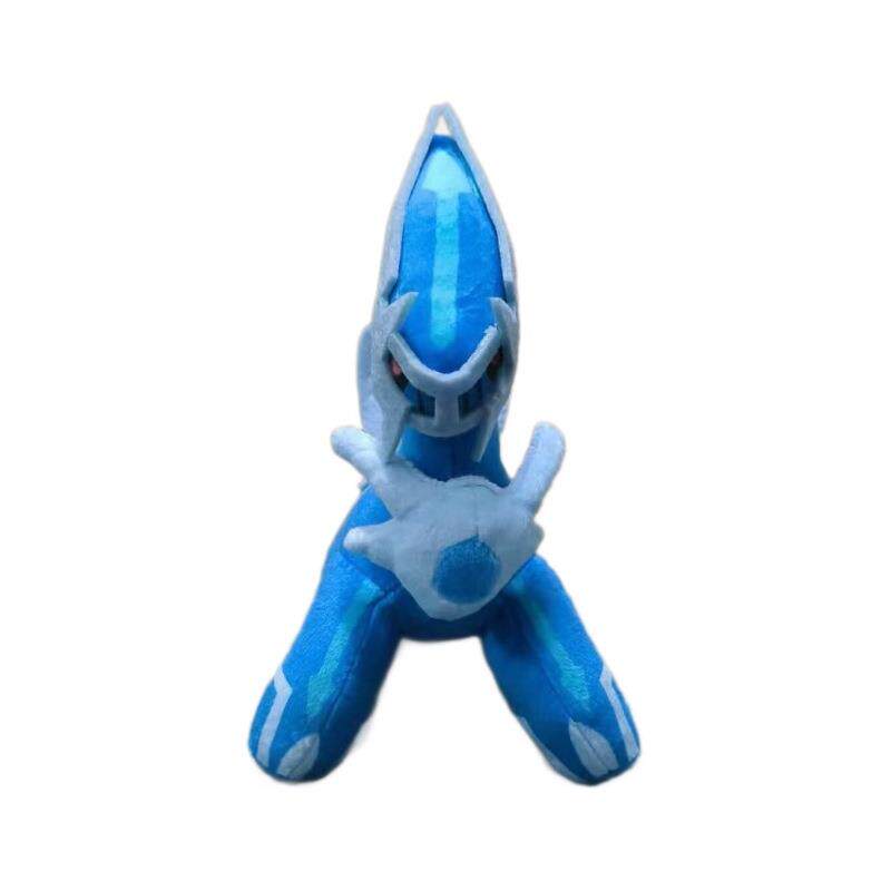 新款17cm迪亚鲁加牙卢卡挂件带挂扣神兽钻石兽毛绒公仔玩具玩偶