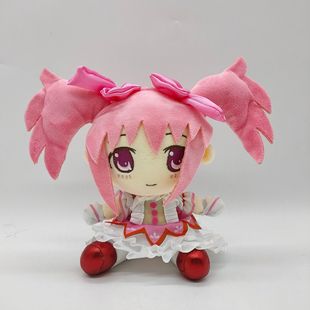 跨境madoka plush鹿目圆香魔法少女小圆毛绒玩具公仔周边 kaname
