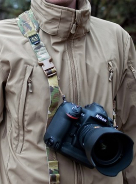 【太阳雪】ECHO NiNER相机背带 单反多功能减压背带 战术风格