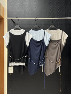 非实价咨询客服 奢也原创女装 FUTURE.UP两件套配腰带TA2073