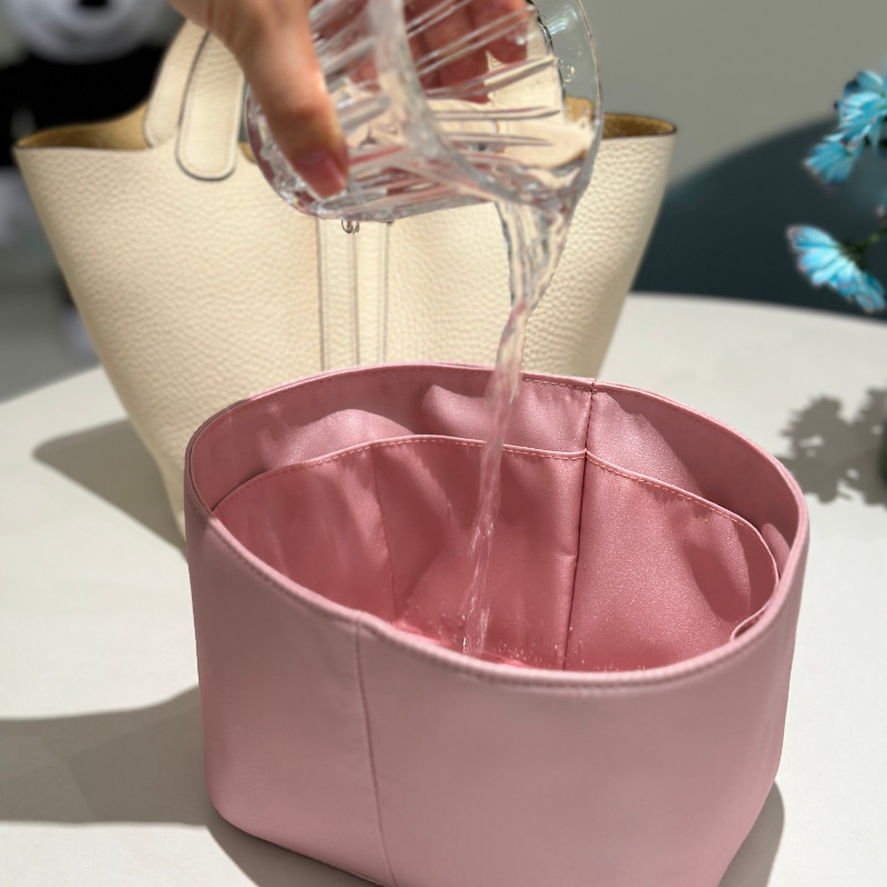 simple smile适用于爱马仕picotin菜篮子18/22绸缎防水收纳内胆包