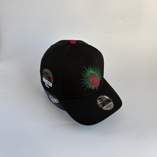 New Era 纽亦华 祈祷之手 圣诞节配色 限定款棒球帽子 高顶9FORTY