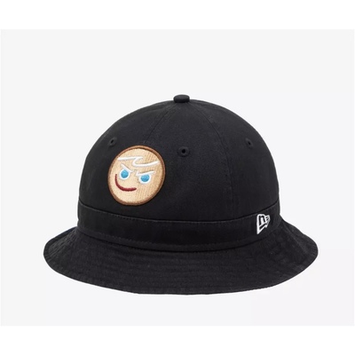 跑跑姜饼人Cookie Run联名纽亦华NewEra男女儿童户外防晒渔夫帽子