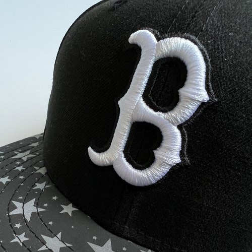 MLB波士顿红袜队NewEra男女士9FIFTY反光休闲防晒遮阳棒球帽子