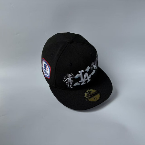 New Era MLB 洛杉矶道奇队 纪念款 全封棒球帽子 59FIFTY