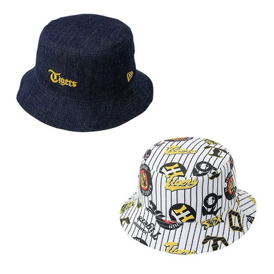 New Era/纽亦华 NPB 阪神虎队 HANSHIN TIGERS 双面满印 渔夫帽子