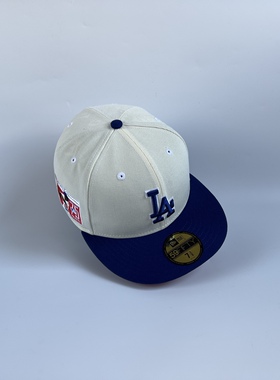 New Era/纽亦华 MLB 洛杉矶道奇队 罗宾逊纪念款 棒球帽子59FIFTY
