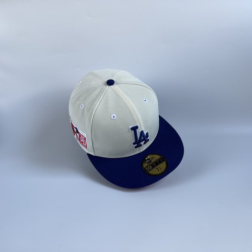 New Era/纽亦华 MLB 洛杉矶道奇队 罗宾逊纪念款 棒球帽子59FIFTY