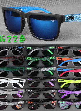 外网热卖欧美helm男士彩色反光镜片墨镜骑行机车户外运动型太阳镜