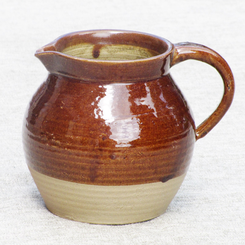 陶罐花瓶泡茶储水坛子水培插花中式家居装饰怀旧插手工粗陶插花器