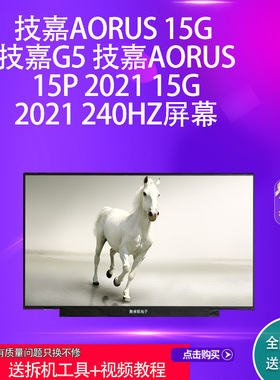 技嘉Aorus 15G 技嘉G5 技嘉Aorus 15P 2021 15G 2021 240HZ屏幕