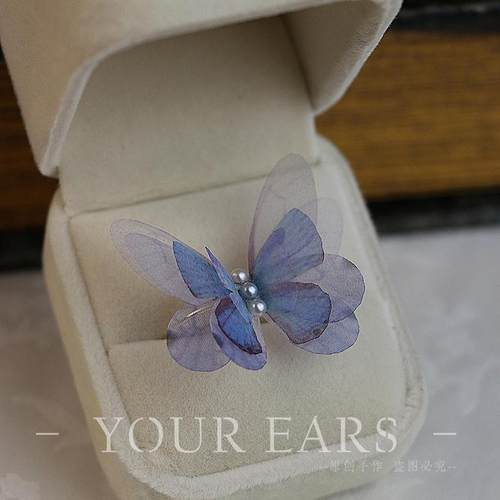 开口式蝴蝶指环YOUREARS原创手作