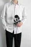 714B/D616P45学院文艺风白衬衫小清新衬衣学生团体服班服S-5XL，男装衬衫，星座714B(原C313-1)