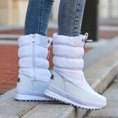 东北哈尔滨防寒零下30度雪地靴女极寒防水滑雪加绒防滑雪鞋 棉鞋