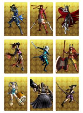 《战国BASARA》人物图鉴收藏卡片 全套202张 8659021