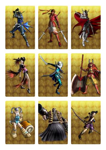 《战国BASARA》收藏卡片图鉴