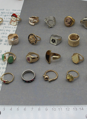 欧美日本戒指小号简约