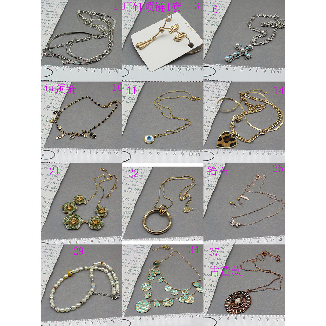 欧美短款蝴蝶项链颈链