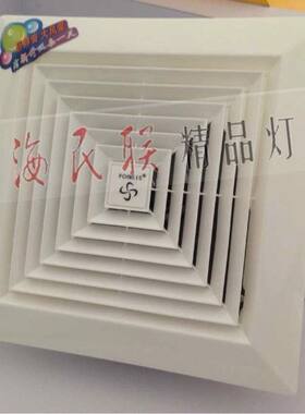 盖源管道式换气扇吸顶式排气扇管道式排风扇 开孔200 230 250