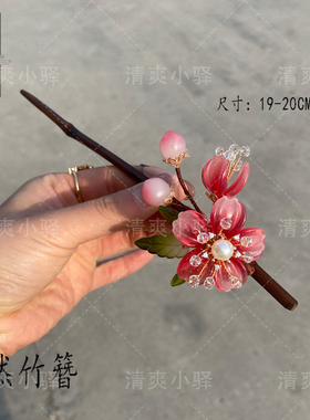 白雪公主测试推荐天然竹簪