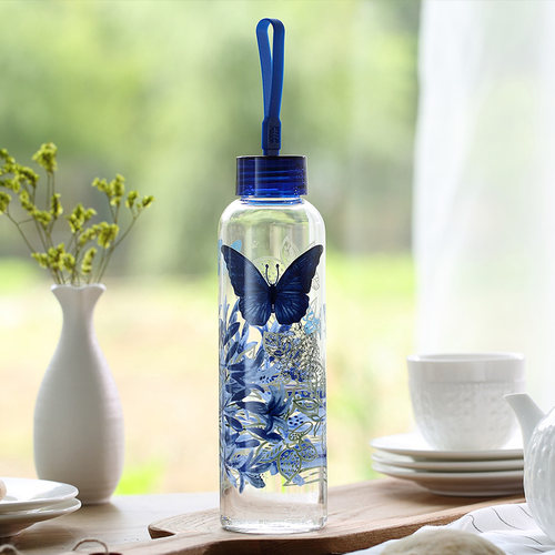 580ML便携大容量耐热玻璃杯