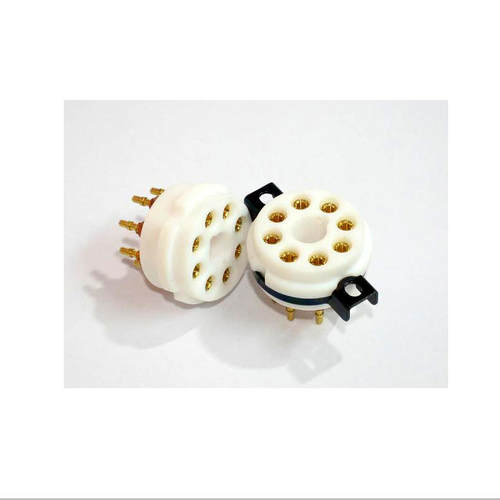 美国CMC PTFE-9P /7p/ 4p/8P 铁氟龍音响胆机管座多尺寸