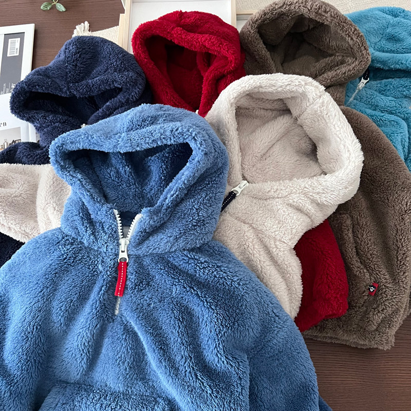 【年终清库】质量过硬~男童双面绒卫衣连帽上衣加厚套头衫,童装/婴儿装/亲子装,卫衣/绒衫,淘宝优惠券,粉丝福利购,淘宝优惠卷