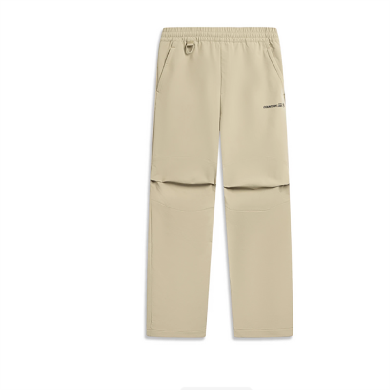 李宁正品2025年冬季新款男运动休闲常规下装长裤子AYKV587-4/1