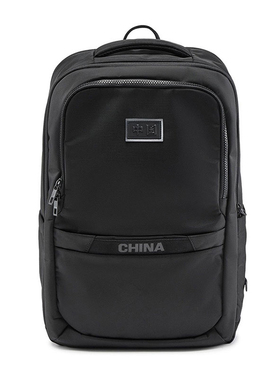 李宁正品2025年四季新款男运动休闲双肩背包包黑色背包ABSV479-1