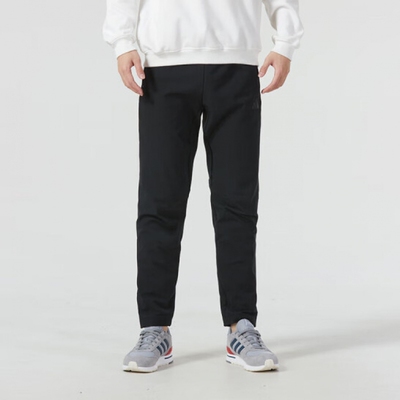 正品男子黑色直筒休闲裤