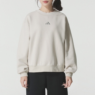 adidas阿迪女装 百搭宽松休闲圆领卫衣KC0049 KC0090 JE8580 时尚