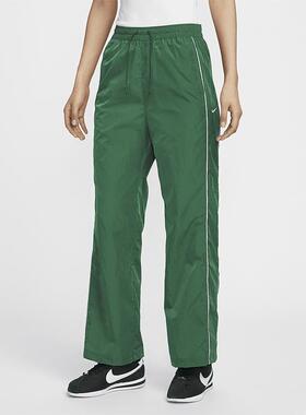 Nike耐克女裤 舒适百搭简约运动休闲直筒长裤FV7656-300